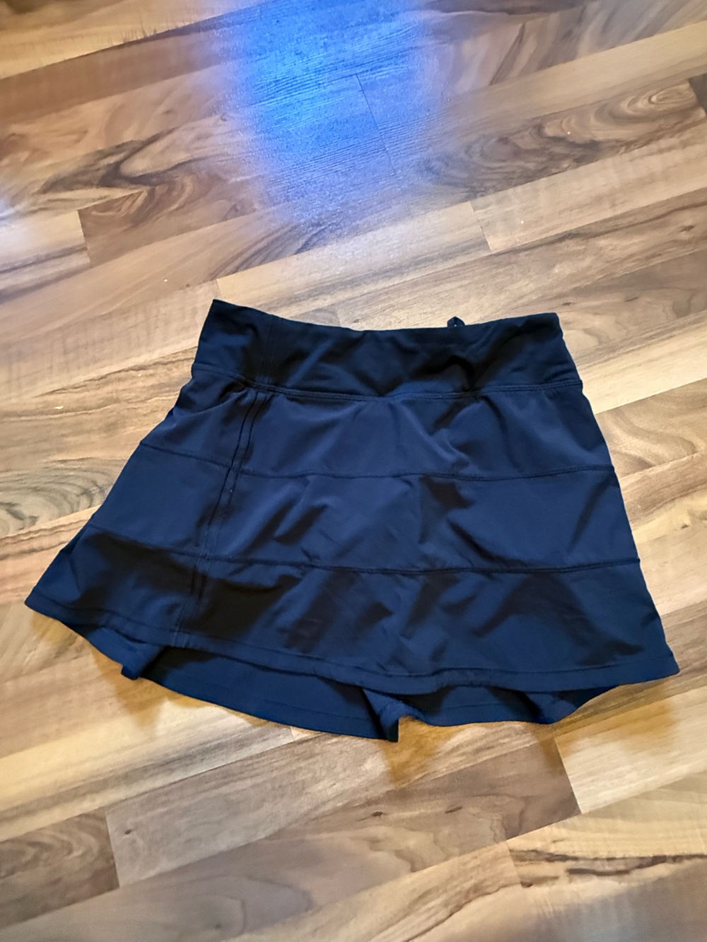 Lululumon pace revival skirt black size 6
